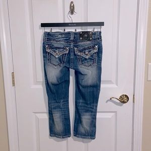 Miss Me Cuffed Capri Jeans